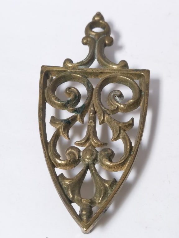 Vintage Brass Trivet (1 of 2)