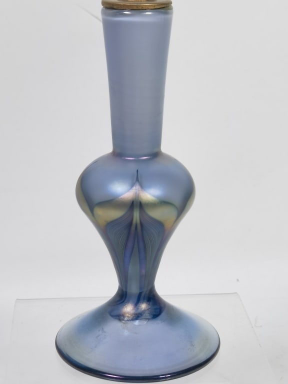 1990 Vintage Stuart Abelman Iridescent Pulled Feat - 2