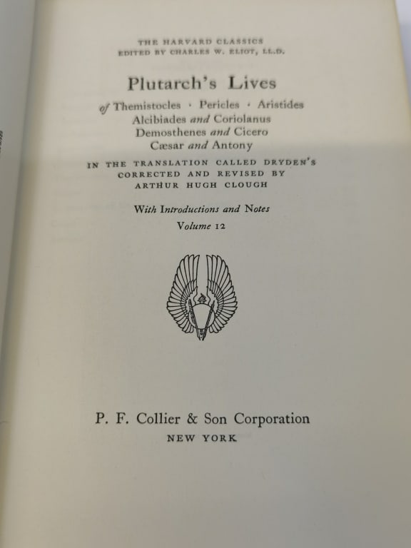 1969 Putarch The Harvard Classics - 3