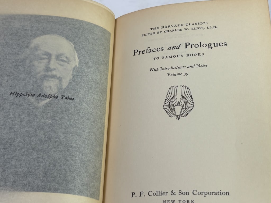 1938 Harvard Classics: Famous Prefaces, Vol. - 4
