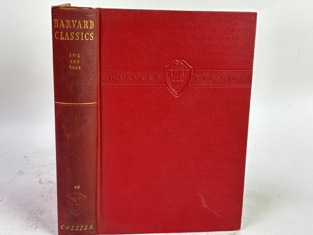 1938 Harvard Classics: Epic and Saga: 1938 Harvard Classics: Epic and Saga, Vol. XLIX, 8.75in by 5.75in