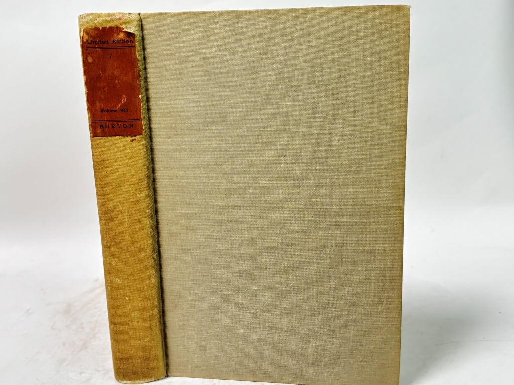 1888 Limited Ed. Thousand Night and A Night, Vol.: 1888 Limited Ed. Thousand Night and A Night, Vol. VII, 10in by 6.75in