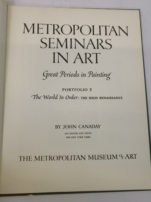 Metropolitan Seminars in Art: Portfolio E - 2