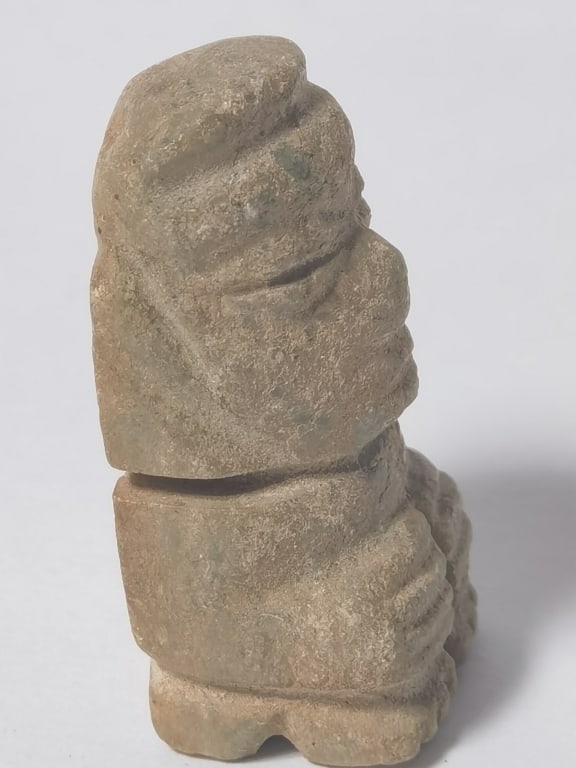 Olmec Stone Carved Figurine - 2