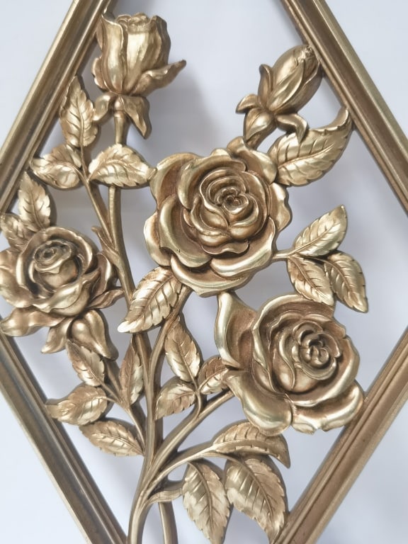 Syroco Roses Wall Decor - 2