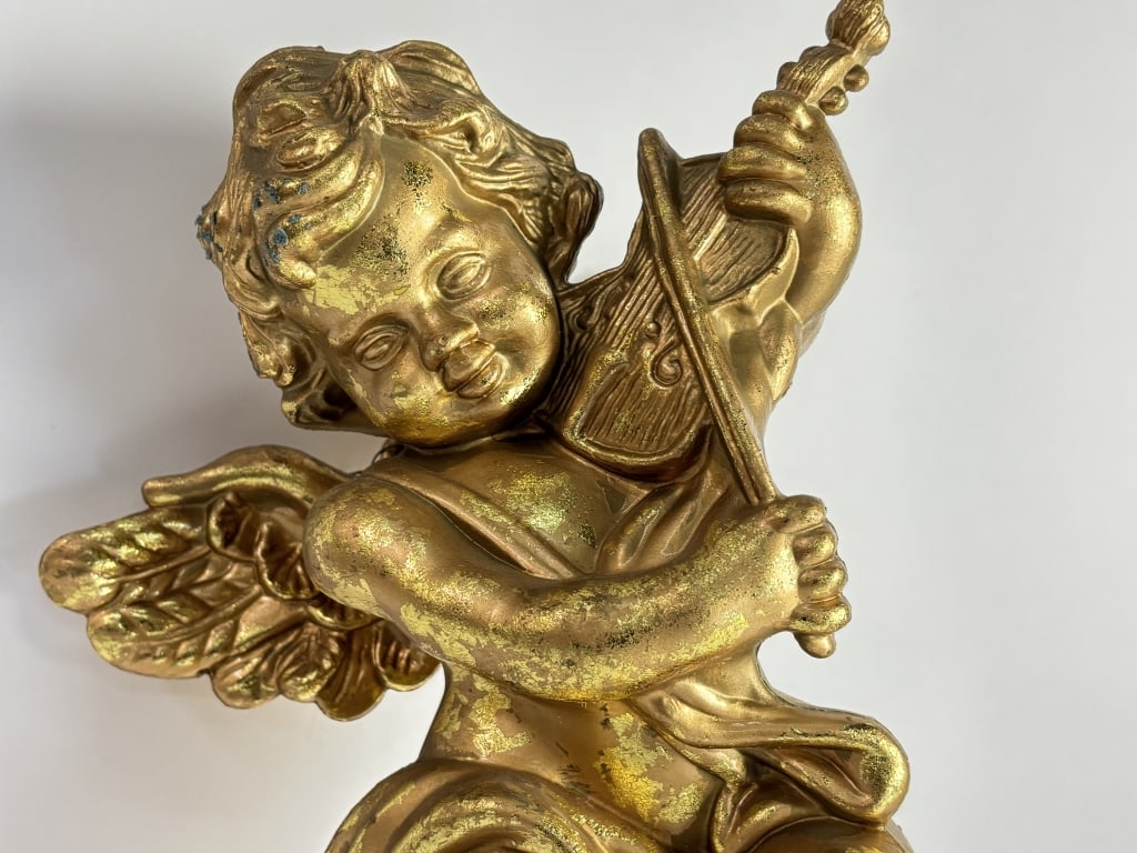Gold-Tone Angel Decor - 2