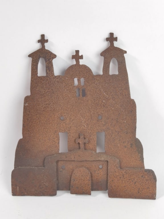 Vintage Metal Cathedral Switch Cover: Vintage Metal Cathedral Switch Cover, 8in by 7in