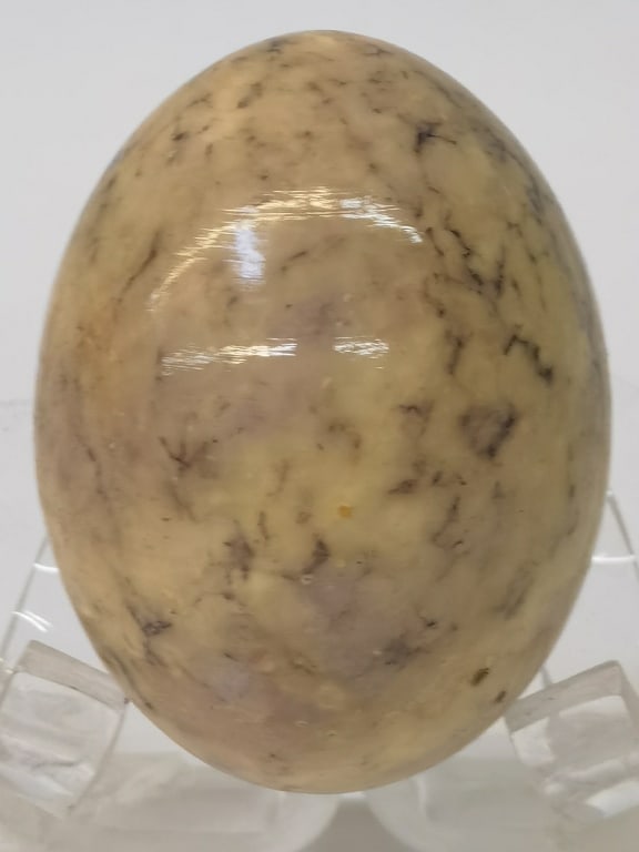 Natural Stone Carved Egg (1 of 3)