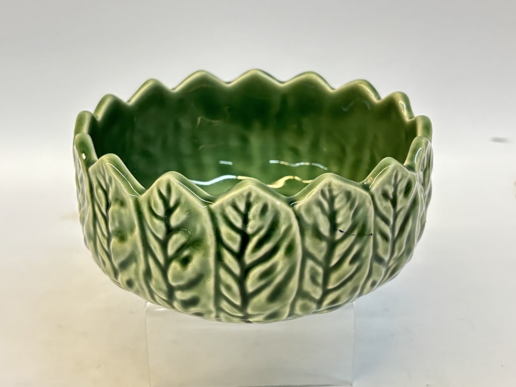 WorldMarket Portugal Porcelain Leaf Bowl (1 of 3)