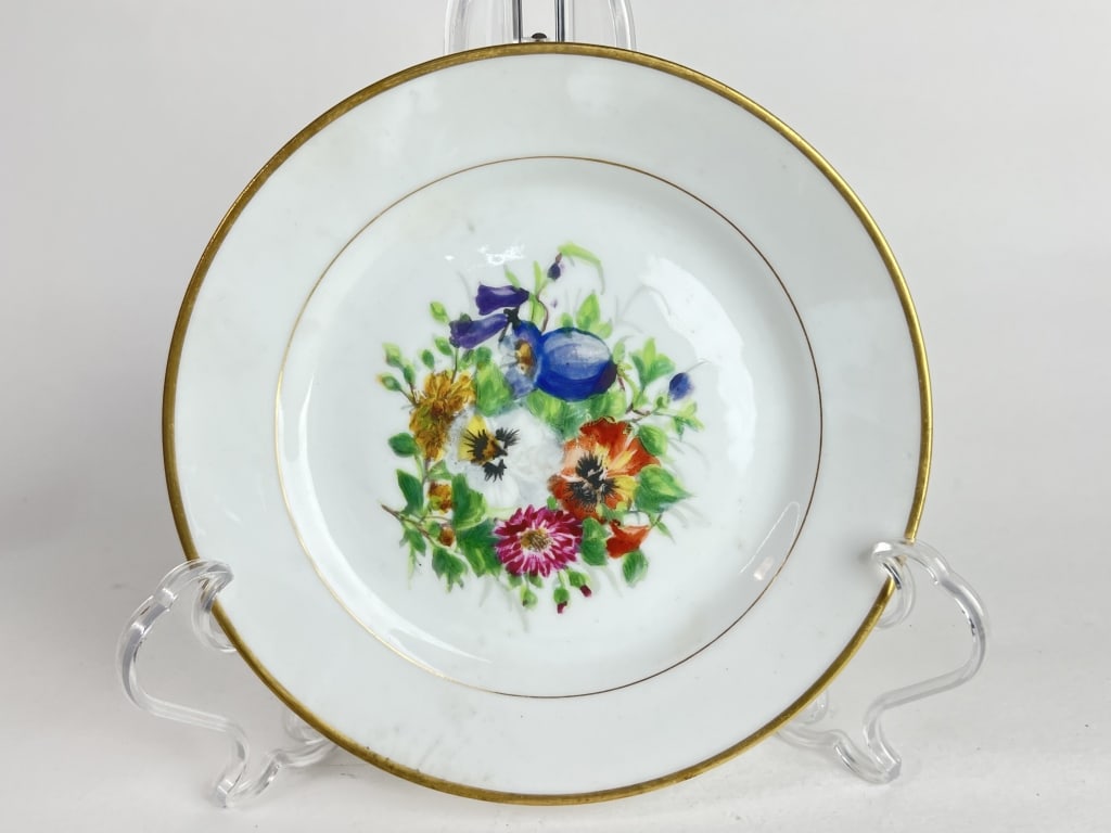 Vintage B&G Denmark Porcelain Floral Plate (1 of 3)