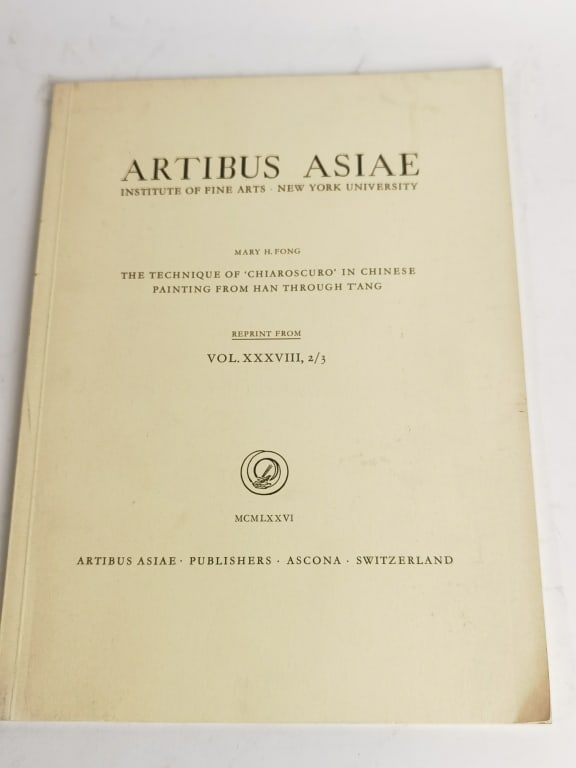 1989 Artibus Asiae: 1989 Artibus Asiae, 12.5in