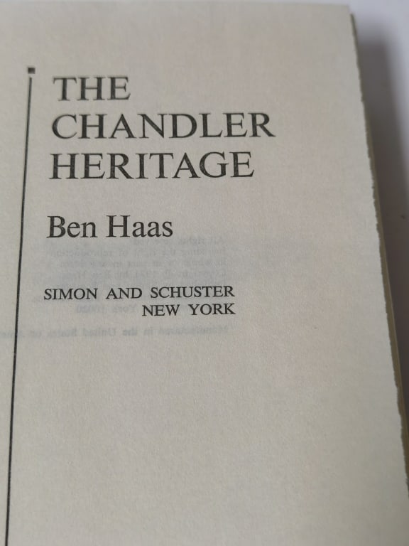 1971 The Chandler Heritage - 2