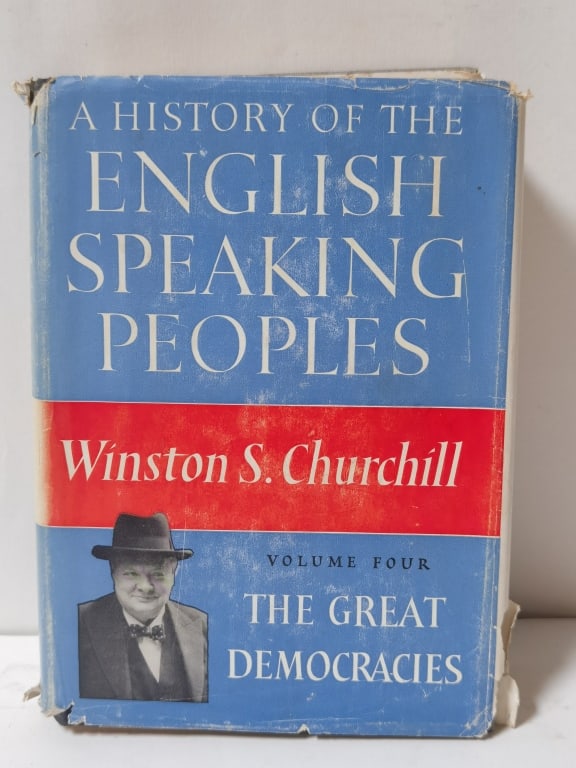 1958 A History of the English Speaking Peoples: 1958 A History of the English Speaking Peoples, 8.5in