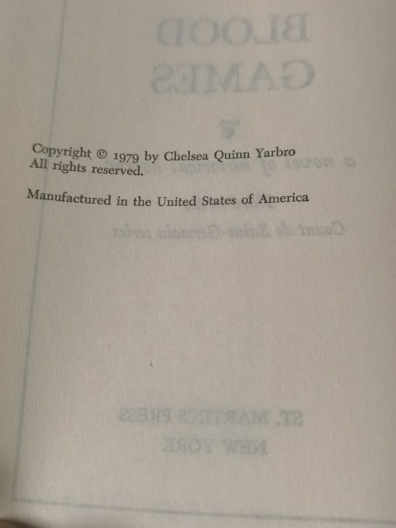 1979 Blood Games - 3