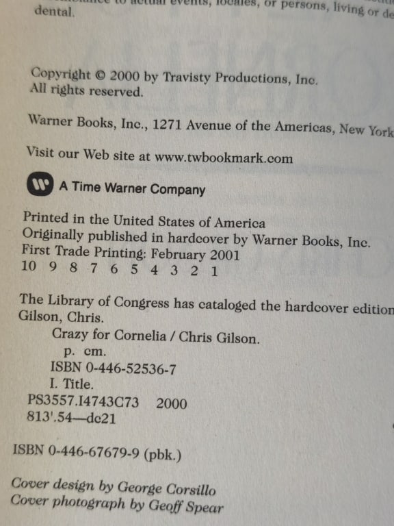 2000 Crazy for Cornelia - 3