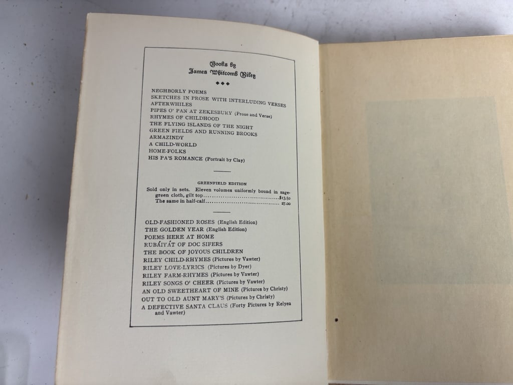 1896 A Child-World - 2