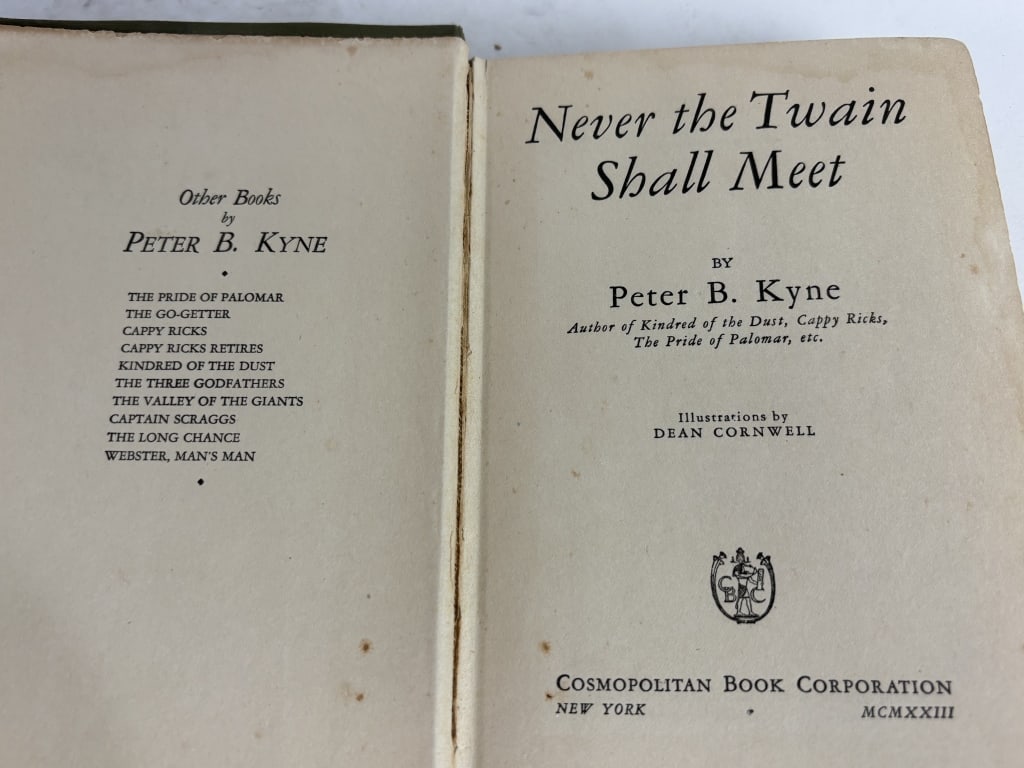 1923 Never the Twain Shall Meet - 2