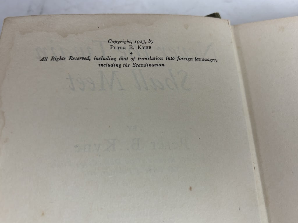 1923 Never the Twain Shall Meet - 3