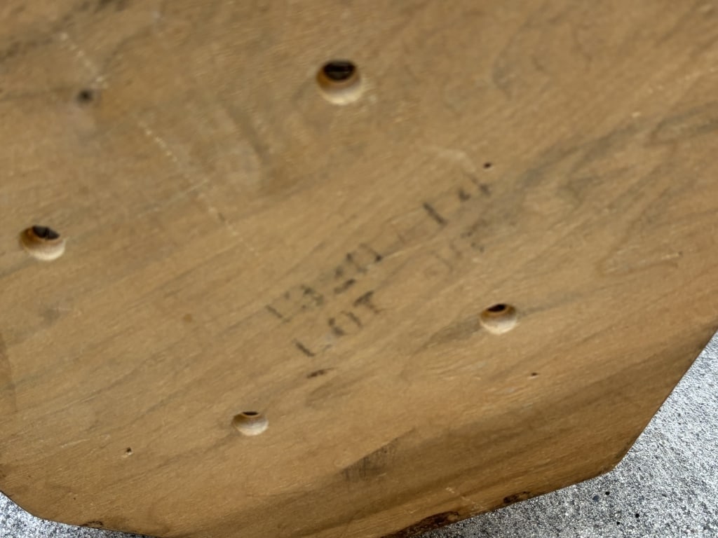 Vintage MCM Octagon Side Table - 4