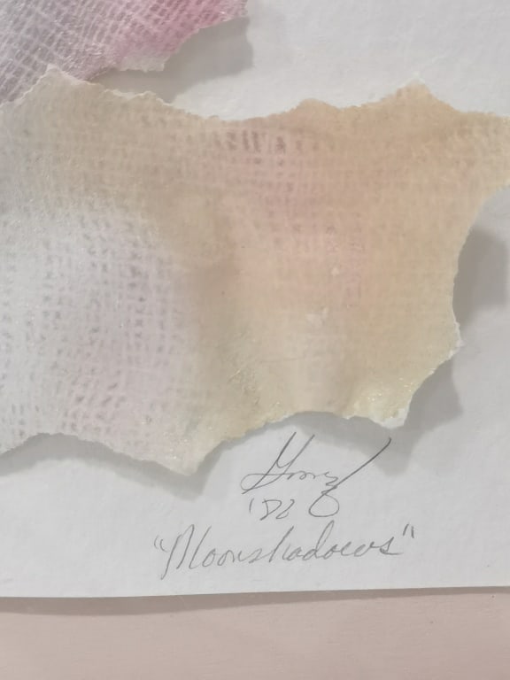 1982 "Moonshadows" Multimedia Art Signed Song - 3