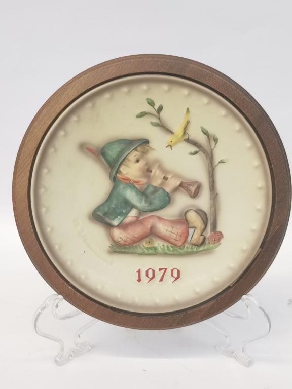 1979 Goebel Hummel 9th Annual Plate: 1979 Goebel Hummel 9th Annual Plate, 7.5in