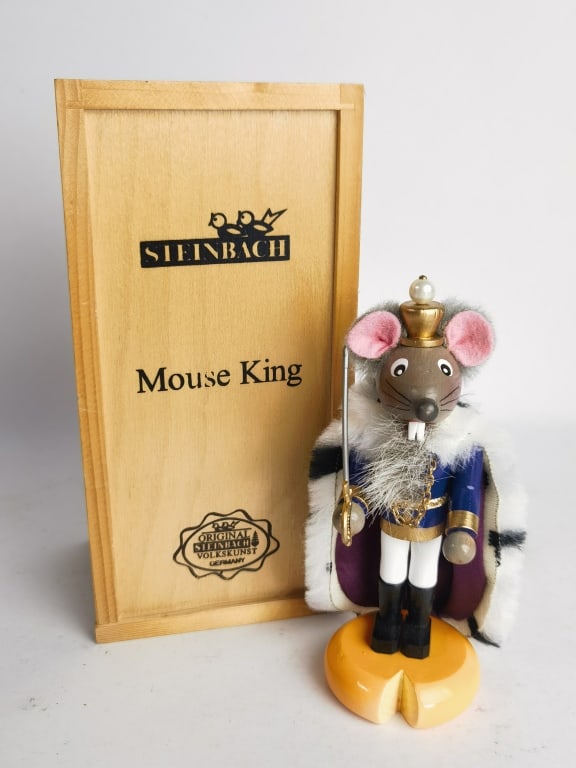 Limited Ed. Steinbach Germany Mouse King Figurine (1 of 4)