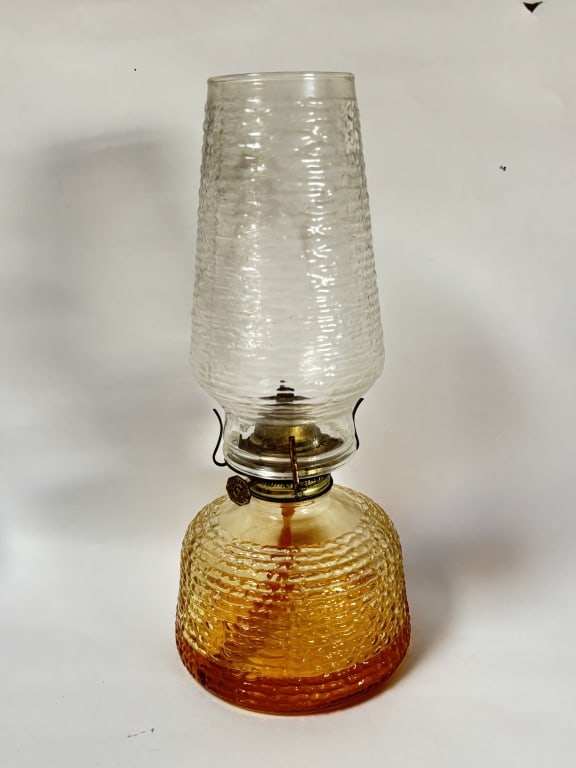 Vintage Anchor Hocking Soreno Oil Lamp (1 of 3)