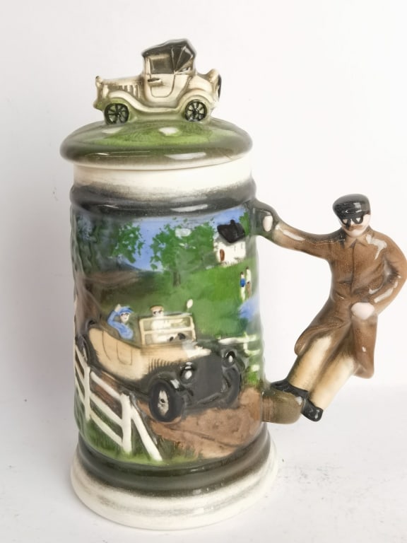 Vintage Mr. Ceramic Hand Painted Driver Stein Mug (1 of 5)