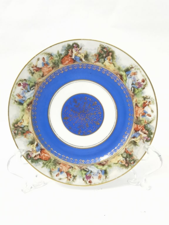 Vintage Ardelt Lenwile China Dessert Plate: Vintage Ardelt Lenwile China Dessert Plate, 7.75in