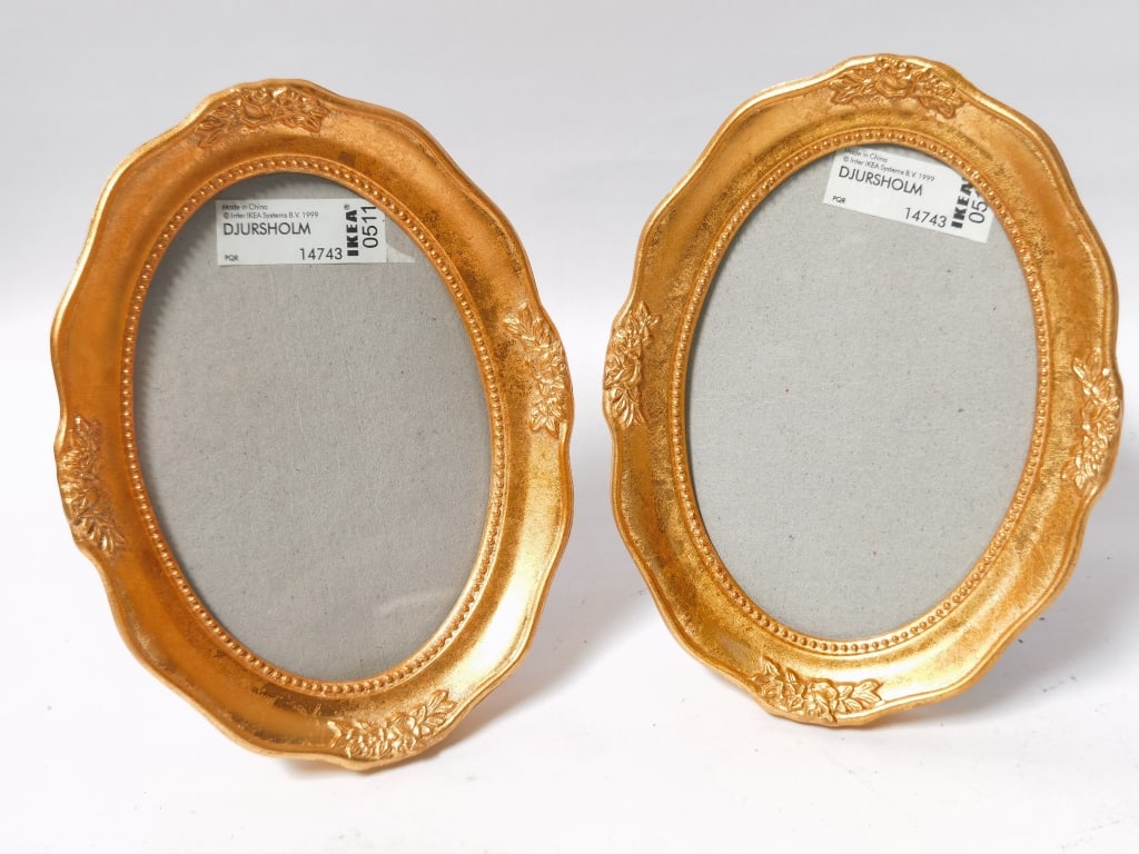Pr. of Ikea Djursholm Photo Frames: Pr. of Ikea Djursholm Photo Frames, 7.25in by 5.5in