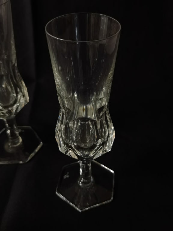 (4) M Mark Champagne Flutes - 3