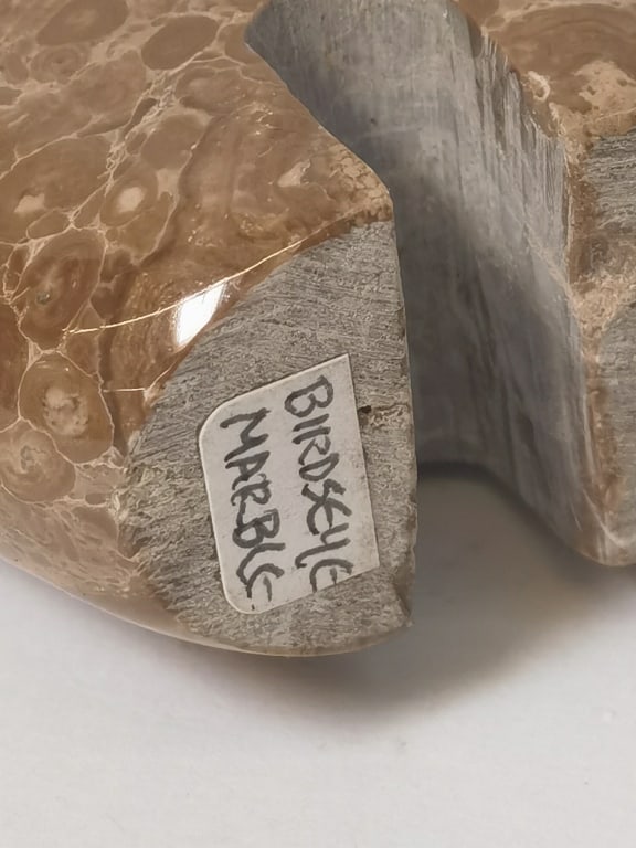 Birdseye Marble Carved Bear - 3