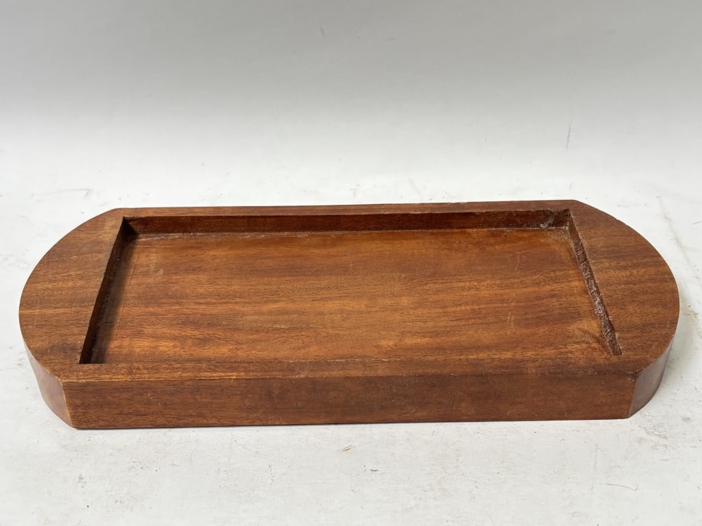 Vintage Wood Carved Tray (1 of 3)
