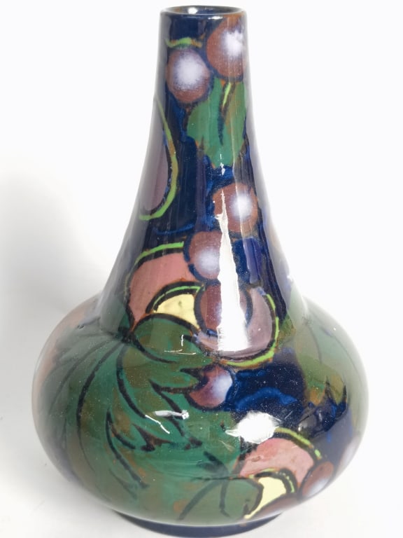 Royal Stanly Jacobean Ware Grape Vine Vase - 3