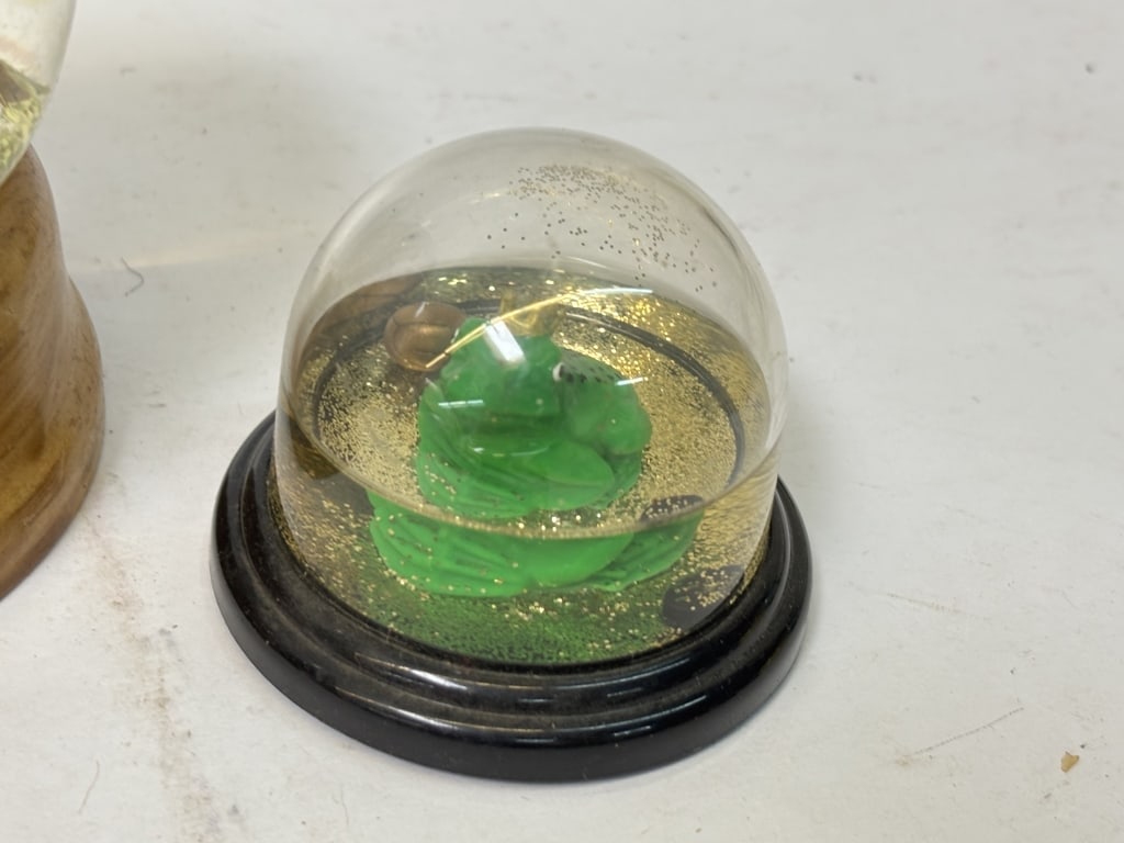 (2) Vintage Snow Globes - 3