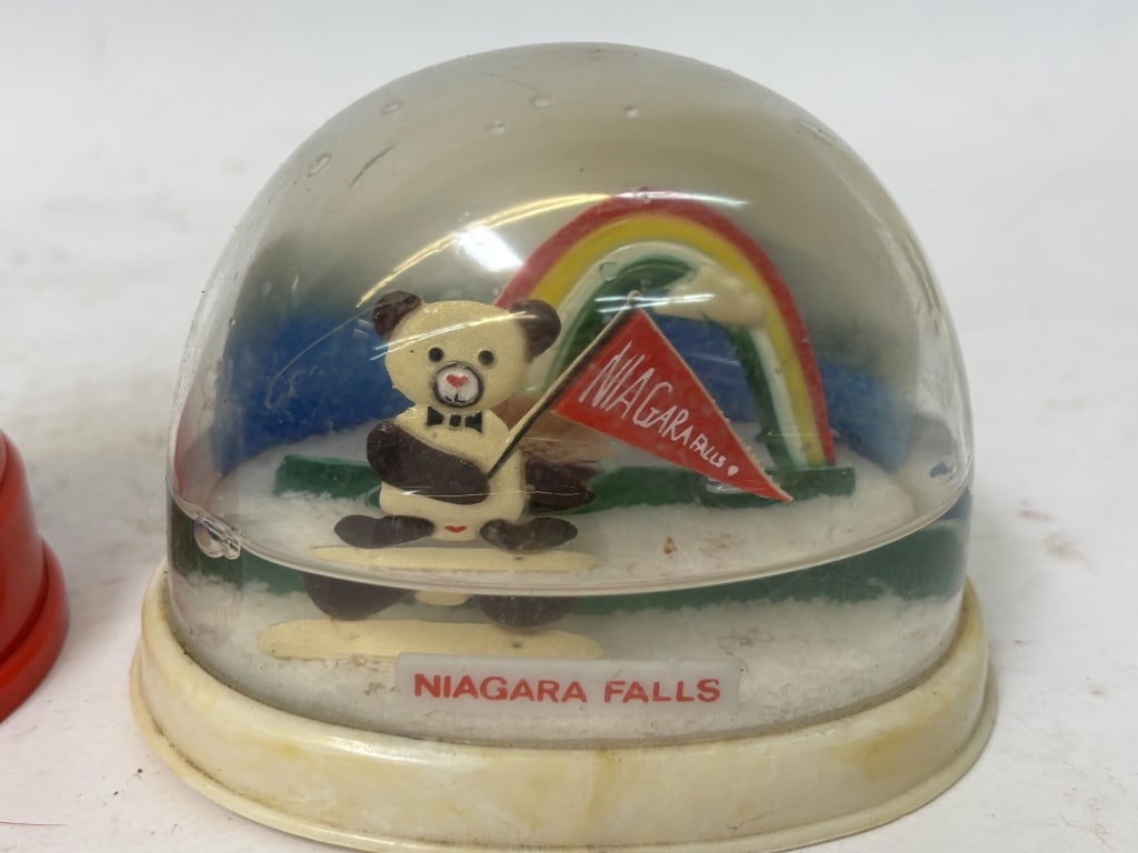 (2) Vintage Snow Globes - 2