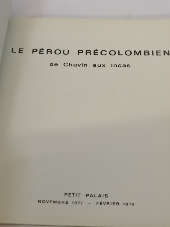 1978 Le Perou Precolombien - 3