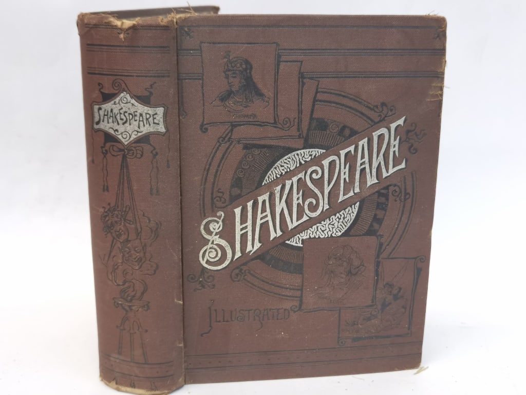 1889 Art Edition of the Most Popular Dramas of Sha: 1889 Art Edition of the Most Popular Dramas of Shakespeare, 10.75in