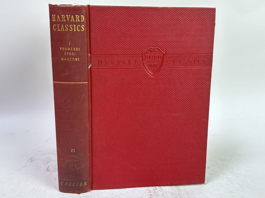 1937 Harvard Classics: I Promessi Sposi, Vol. XXI: 1937 Harvard Classics: I Promessi Sposi, Vol. XXI, 8.75in by 5.75in