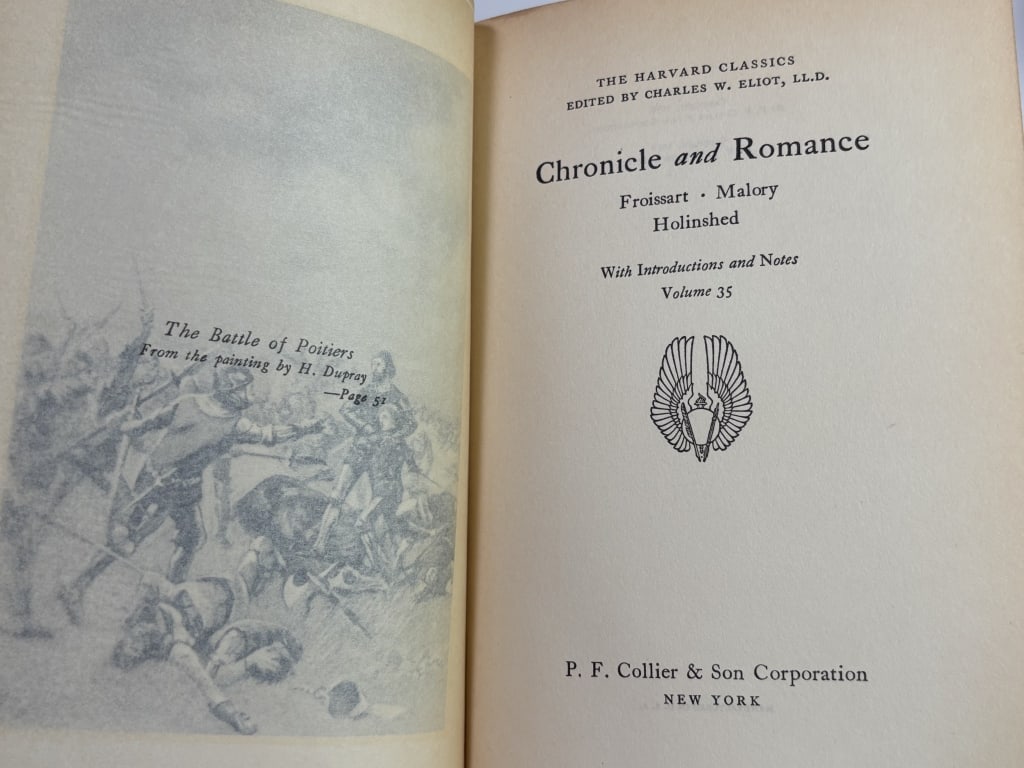 1938 Harvard Classics: Chronical and Romance - 3