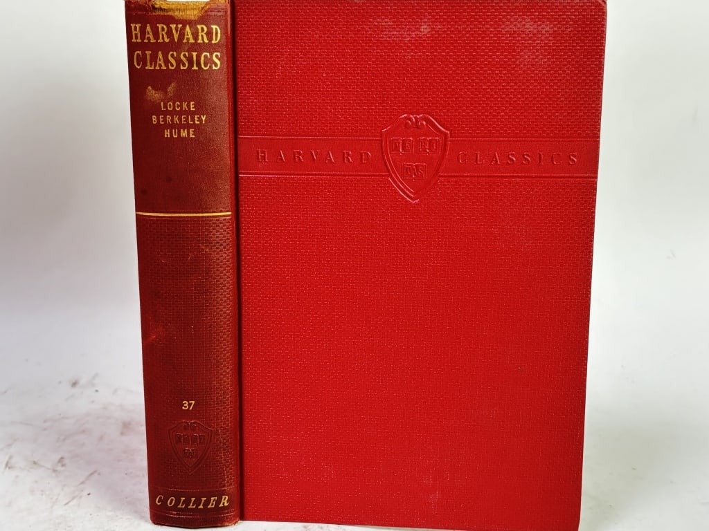 1938 Harvard Classics: Locke, Berkeley, Hume: 1938 Harvard Classics: Locke, Berkeley, Hume, Vol. XXXVII, 8.75in by 5.75in