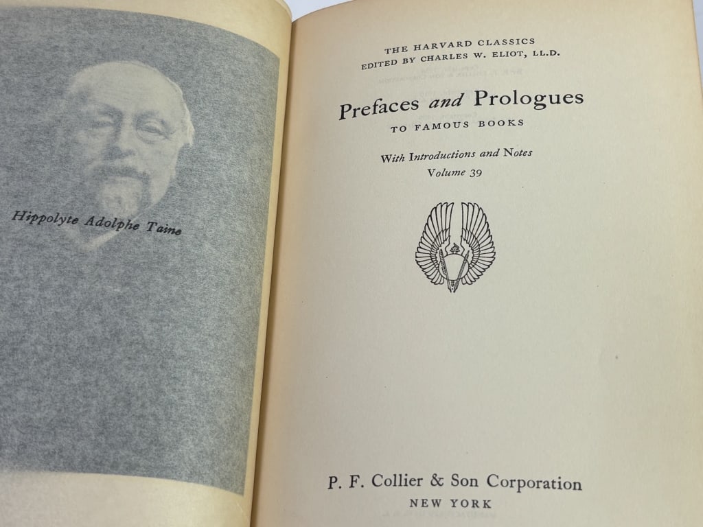 1938 Harvard Classics: Famous Prefaces, Vol. - 3