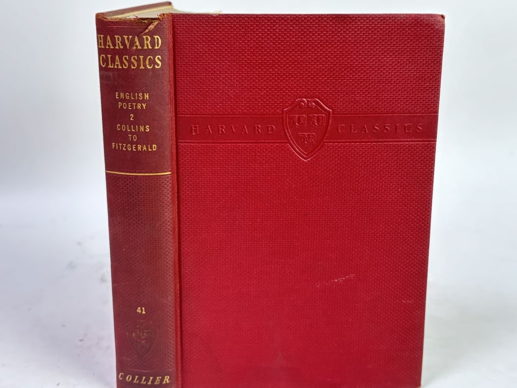 1938 Harvard Classics: English Poetry Vol. II: 1938 Harvard Classics: English Poetry Vol. II, Vol. XLI, 8.75in by 5.75in