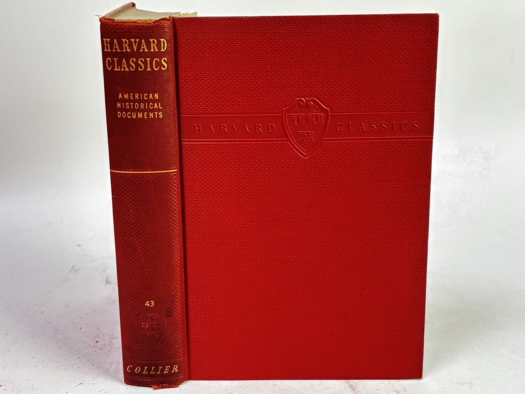 1938 Harvard Classics: American Historical Documen: 1938 Harvard Classics: American Historical Documents, Vol. XLIII, 8.75in by 5.75in