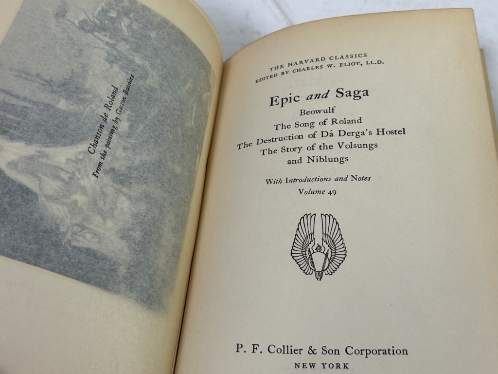 1938 Harvard Classics: Epic and Saga - 4