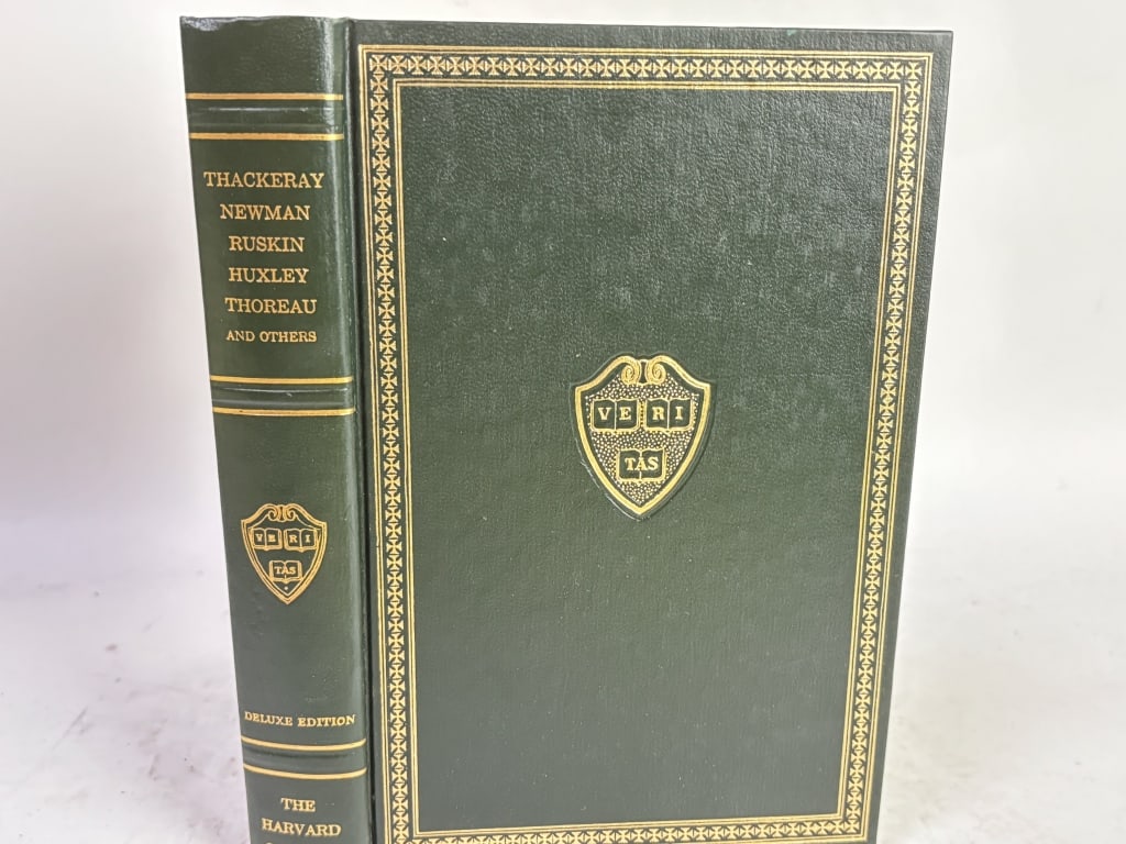 1969 The Harvard Classics: Thackeray, Newman, Rubk: 1969 The Harvard Classics: Thackeray, Newman, Ruskin, Huxley, Thoreau, 8.75in by 5.25in