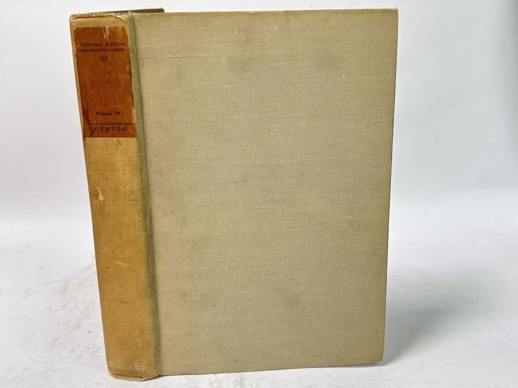 1888 Limited Ed. Thousand Night and A Night, Vol.: 1888 Limited Ed. Thousand Night and A Night, Vol. VI, 10in by 6.75in