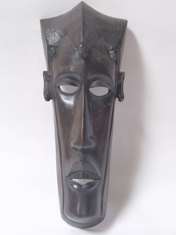 African Wood Carved Mask (1 of 4)