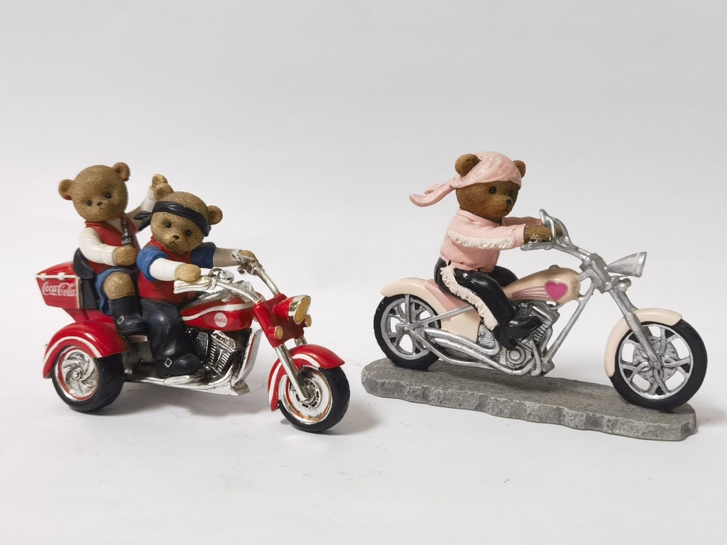 Faithful Fuzzies and Coca-Cola Bear Figurines: Faithful Fuzzies and Coca-Cola Bear Figurines, 5.5in