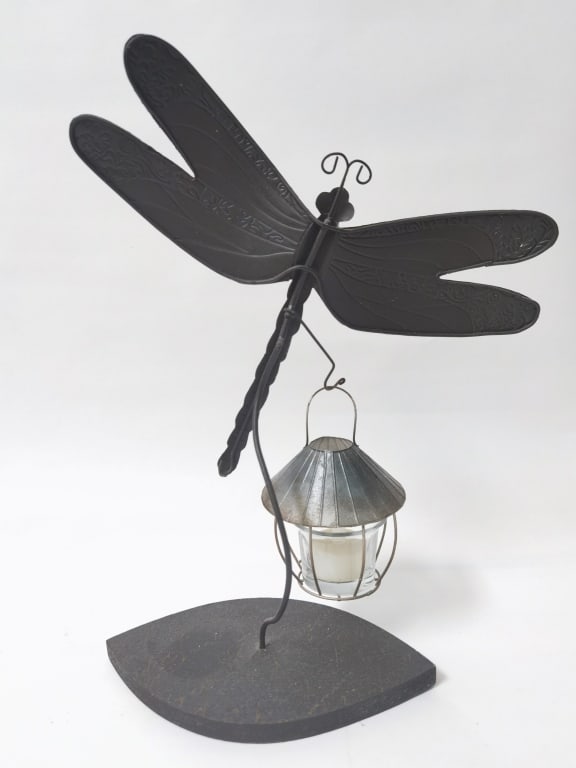 Metal Dragon Fly Figurine - 2